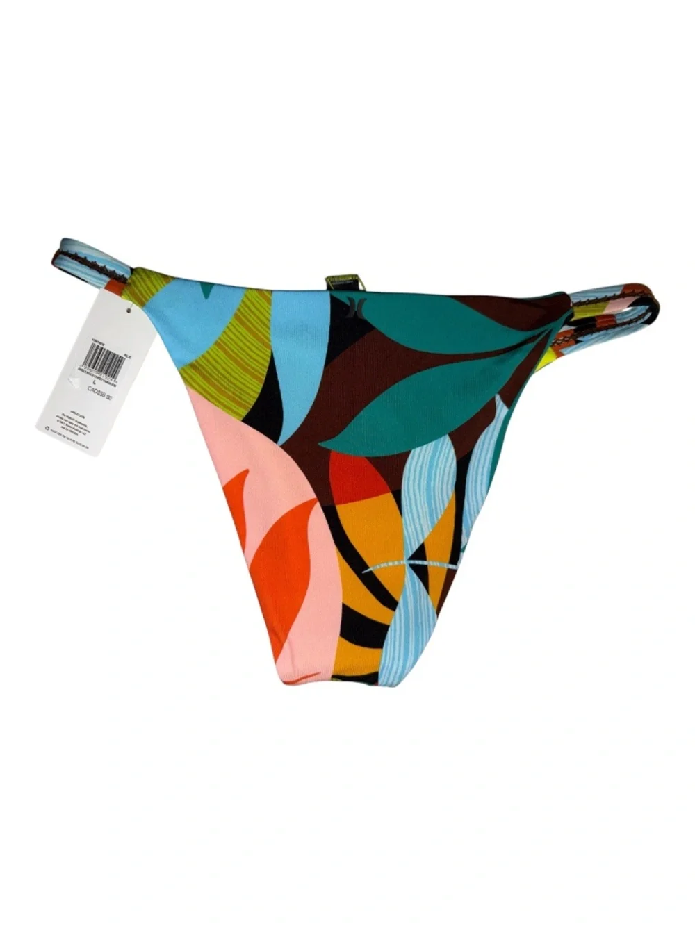 NWT Hurley Jungle Beach Cheeky Kansai Bikini Bottoms L